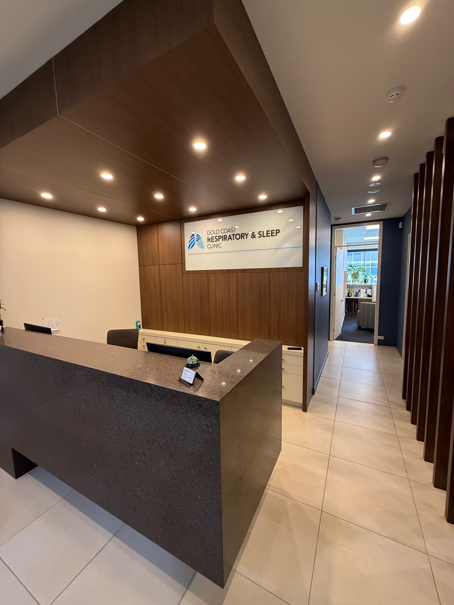Gold Coast Respiratory & Sleep Clinic reception
